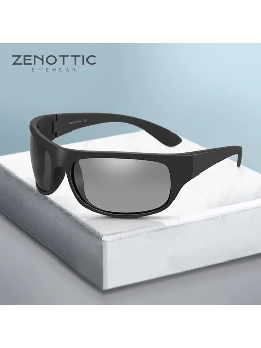 ZENOTTIC Солнцезащитные очки Ретро квадратные TR90 UV400 019, вариант, фото 2