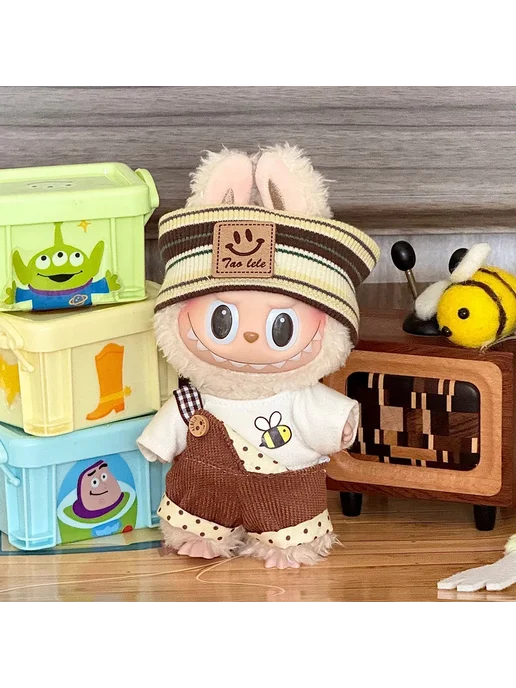Нет бренда Кукольная одежда для Labubu 17 см полиэстер Розовый, Style2, розовый, фото 6