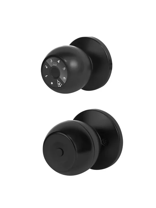 Нет бренда Умный Bluetooth-замок Для Двери, Домашняя Система Безопаснос, черный