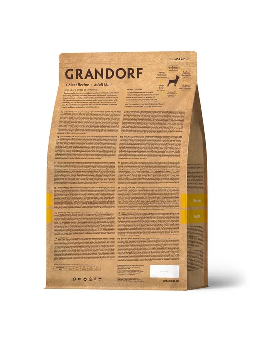 Сухой корм Grandorf' Пробиотиками для собак, мелкие, мясо, 8 кг, фото 2