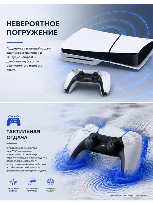 Игровая консоль Sony PlayStation 5 Slim 1 ТБ с дисководом, 1 ТБ, фото 4