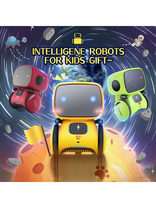 MSFTOYS Робот-игрушка для детей Желтый, Russian Yellow, желтый, фото 2
