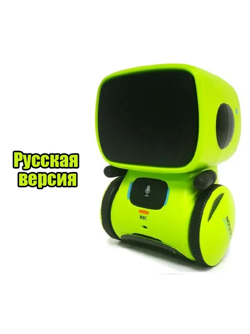 MSFTOYS Робот-игрушка зеленый, русская версия, зеленый