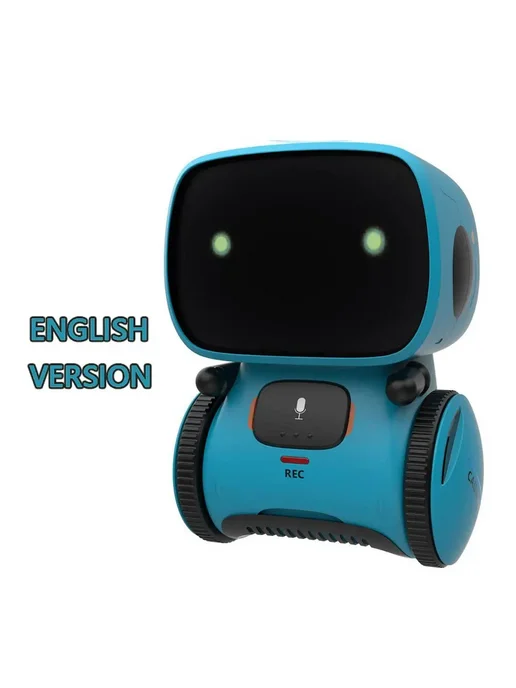 MSFTOYS Робот-игрушка для детей English Blue, синий
