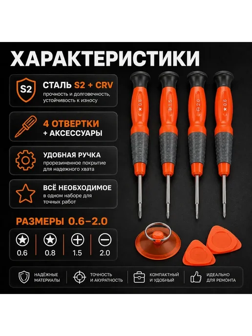 энесай 1 Набор инструментов для ремонта телефонов, вариант, фото 4