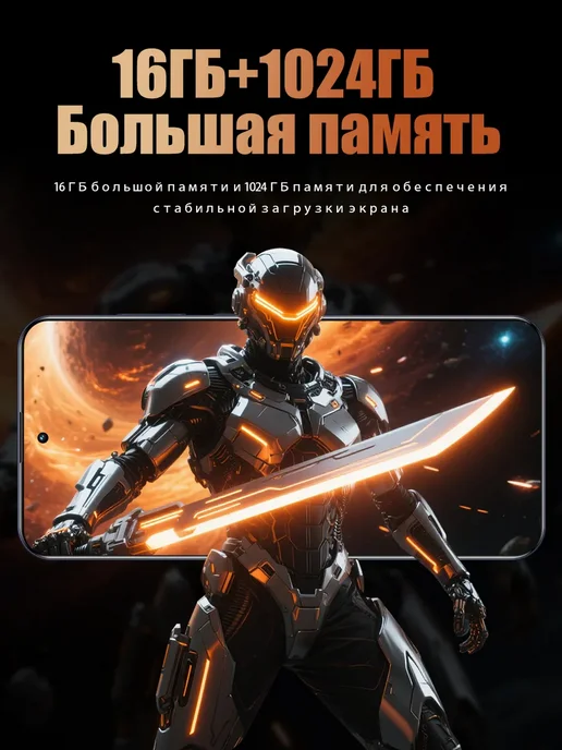 Смартфон Apple iPhone Nove 15 Pro 1 ТБ, оранжевый, фото 6