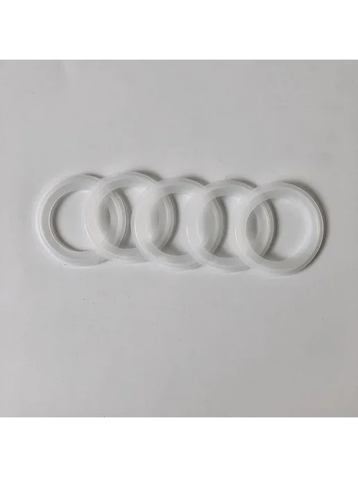 Нет бренда Прокладки силиконовые для труб 50,5 мм 20pcs, k40mm-32mm, внутр. диаметр k50.5mm-19mm, фото 5
