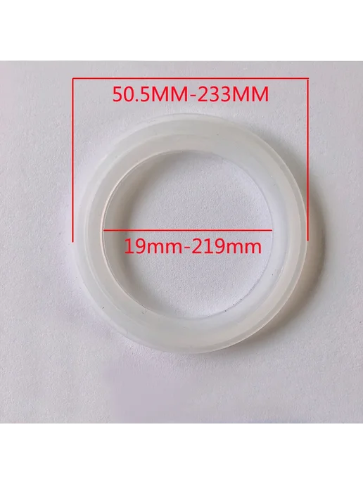 Нет бренда Прокладки силиконовые для труб 50,5 мм 20pcs, k40mm-32mm, 20 шт, фото 4