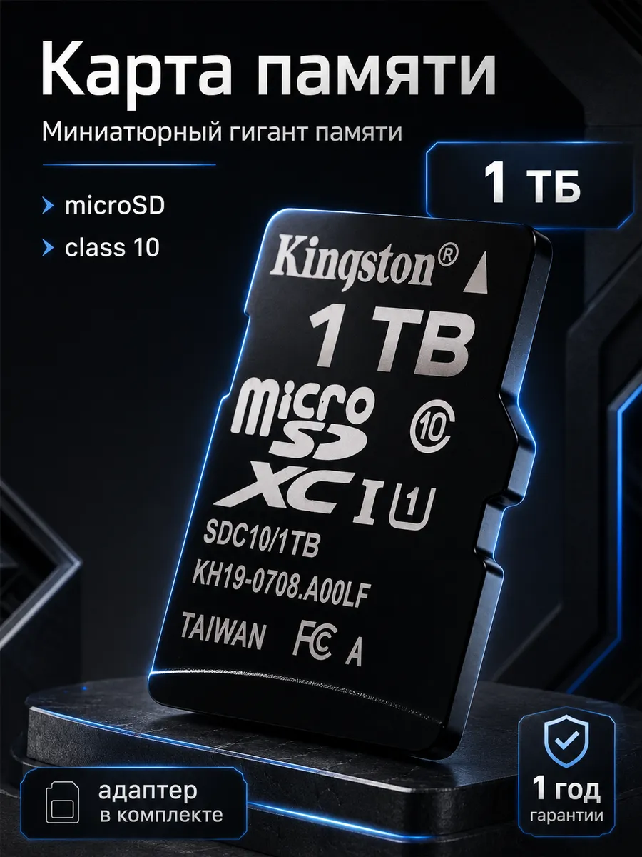 Карта памяти Micro SD 1 Тб