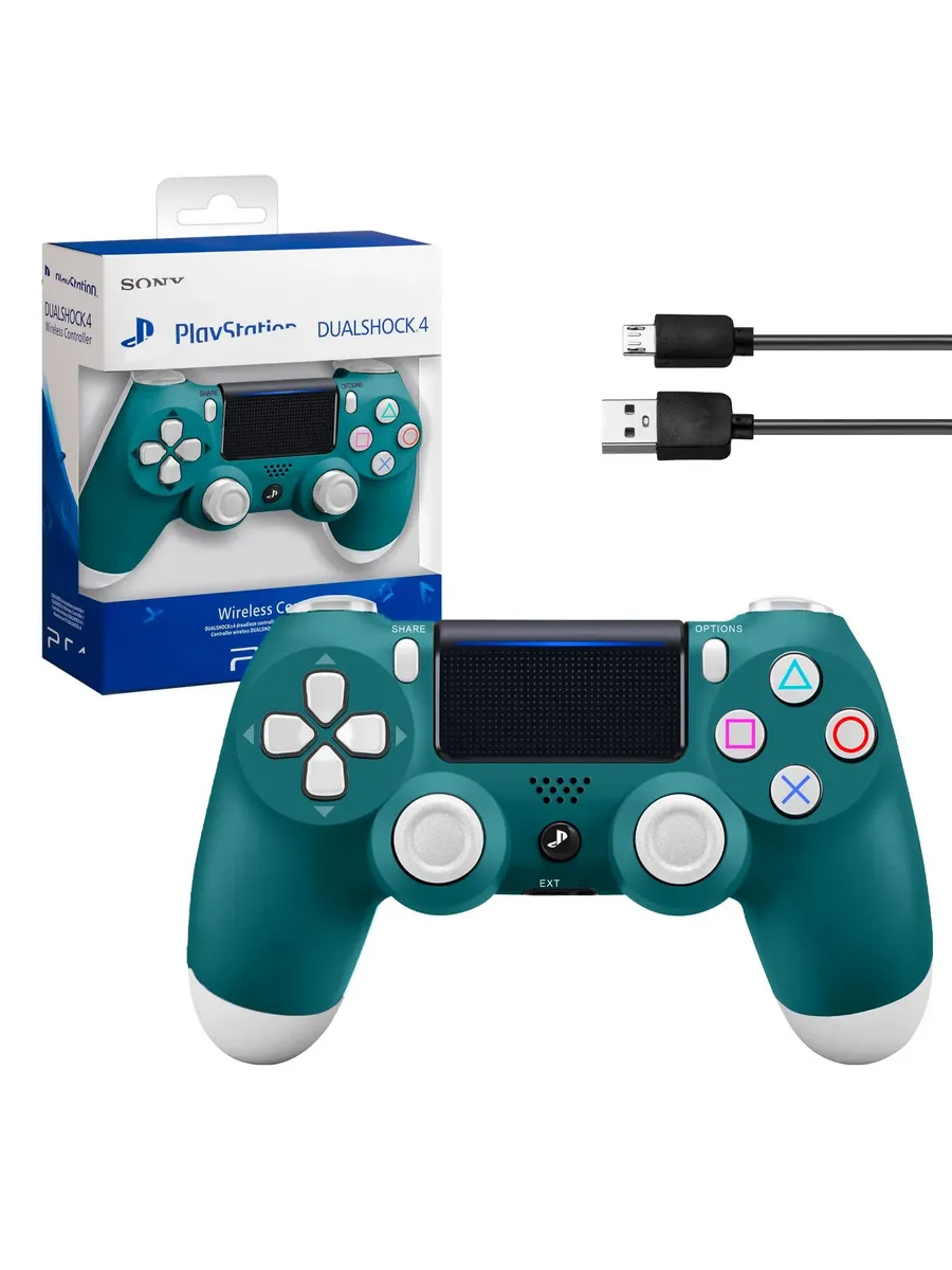 Геймпад для консоли PS4 Wireless Controller DualShock — фото 1