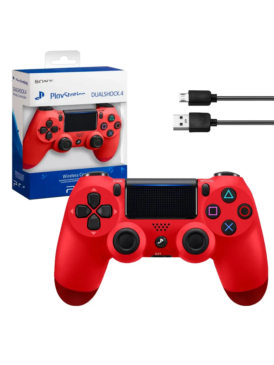 Геймпад для консоли PS4 Wireless Controller DualShock — фото 1