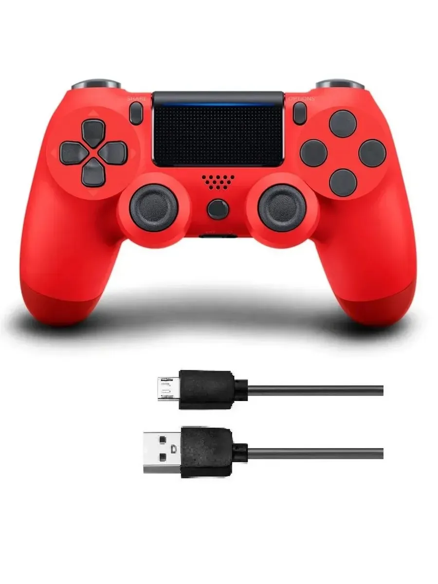 Геймпад для консоли PS4 Wireless Controller DualShock — фото 3