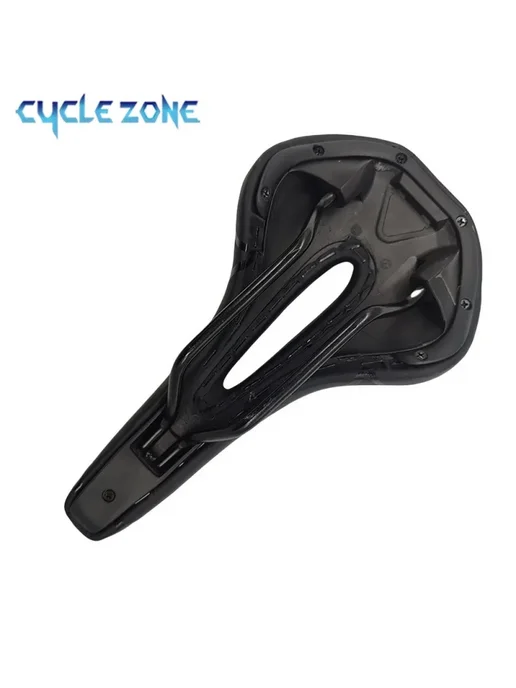 Седло Cycle Zone для горных велосипедов Black yellow, черный, фото 7