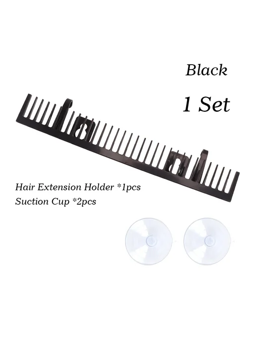 plussign Подставка для парика Black 1set, черный