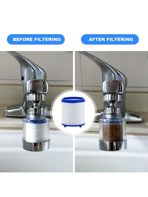 alloet 16 фильтров для воды на кран, цвет 16pcs filters, 16 шт, фото 5