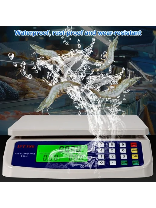 электронные весы 30 кг, компактные размеры, 30 кг, фото 4