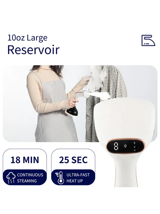Tinsol Портативный паровой отпариватель 1800 Вт KR, white, 1800 Вт, фото 3