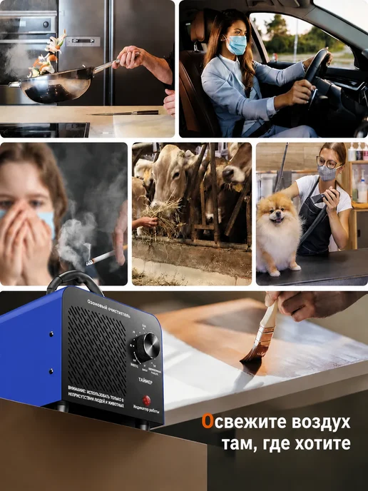 DYD Озонатор для дезинфекции воздуха и избавления от запахов, вариант, фото 7