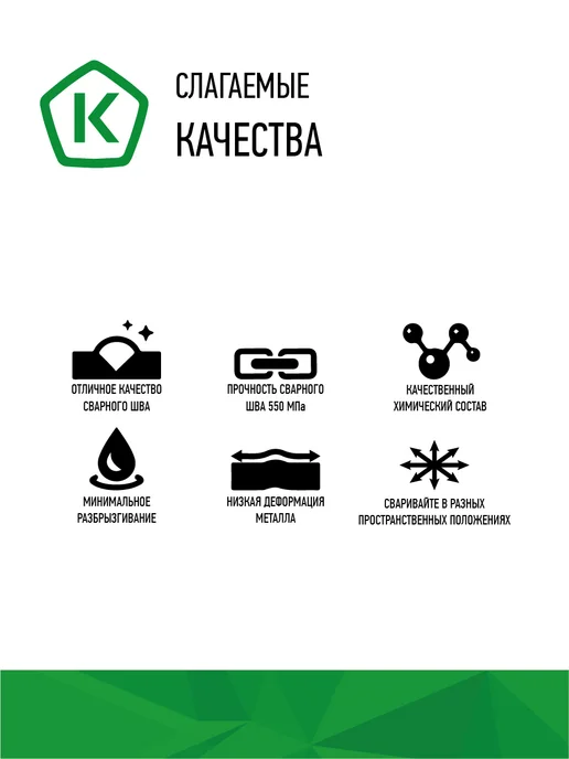 KRAFTWELD Порошковая проволока для сварки без газа 1 мм 1 кг х 4 шт, 1 кг, 4 шт, фото 7