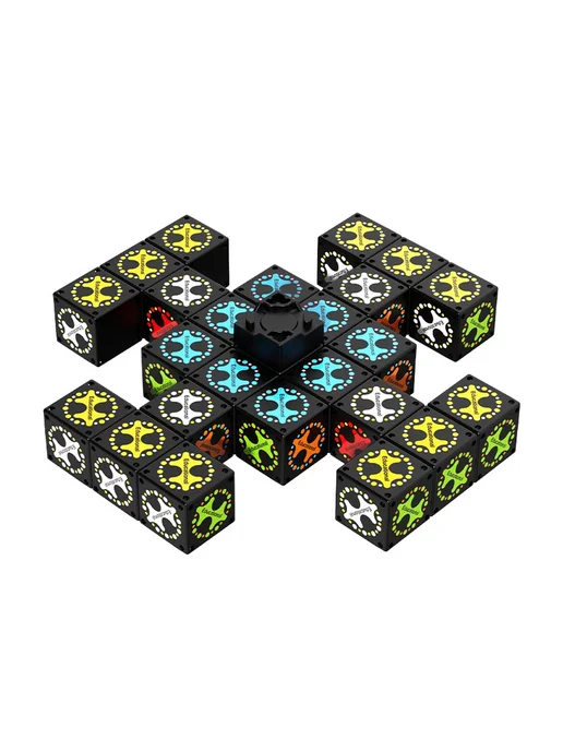 Нет бренда Магнитный гироскопический куб антистресс 682, вариант, фото 7
