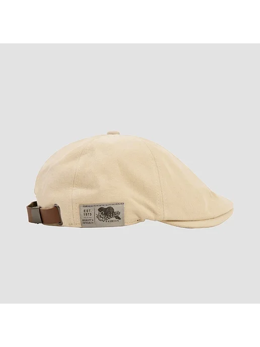 GORMEYPSA хлопковые береты зимние Бежевый, Beige, бежевый