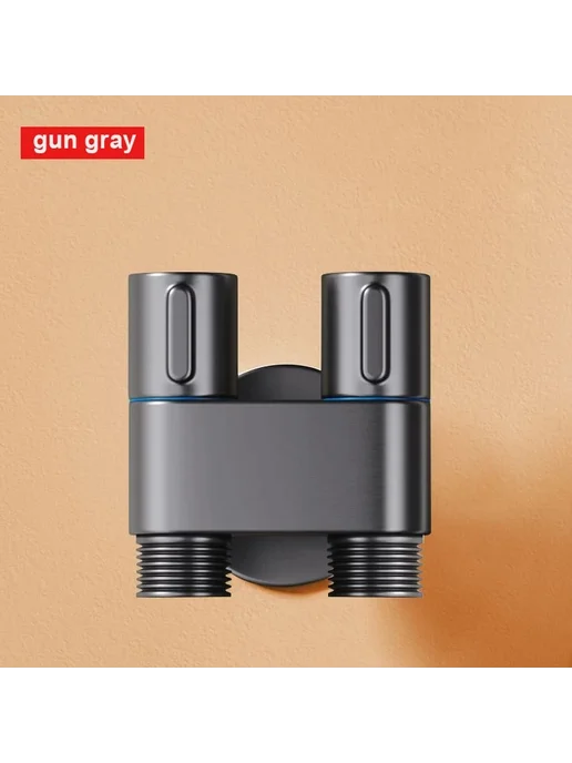 Нет бренда Угловой клапан из латуни для биде Gun Gray-Dual Contro, вариант
