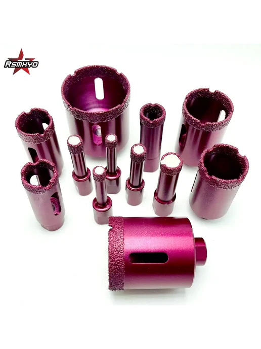 RSMXYO Колонковое буровое долото M10, 30mm, для сухого сверл, 30mm