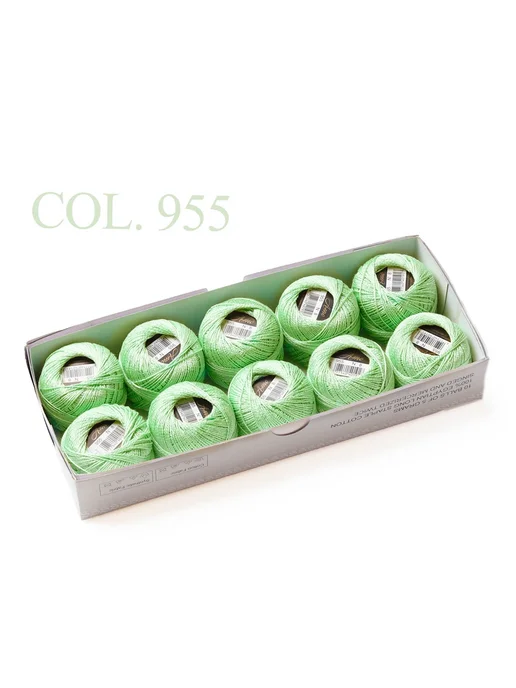 AMO AmoHilos жемчужный хлопок, набор Set 7, размер 8, вариант, фото 7