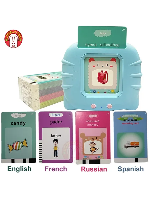 Lovely Too Детские игрушки Монтессори, обучающая карта на английском яз, вариант, фото 2