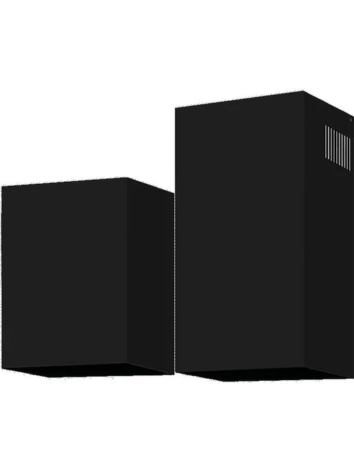 Maunfeld Каминная вытяжка Tina 6080 Glass Black, черный, фото 2