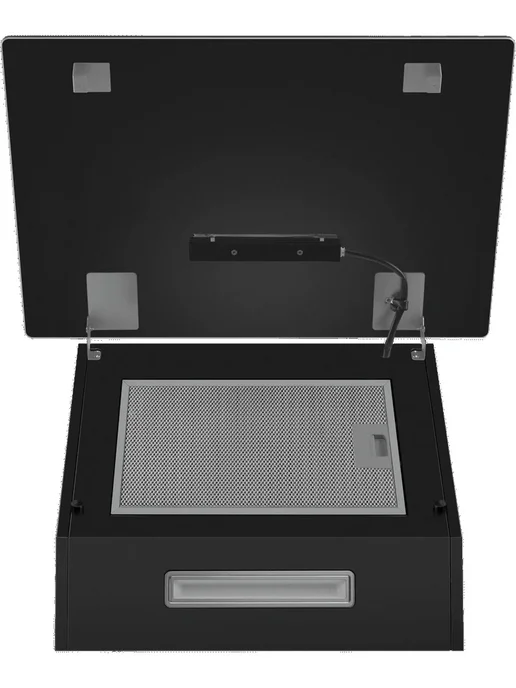Maunfeld Каминная вытяжка Tina 6080 Glass Black, черный, фото 6