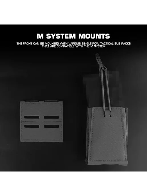 OphidianTac регулируемая двухрядная панель MOLLE Бежевый, RG, бежевый, фото 5