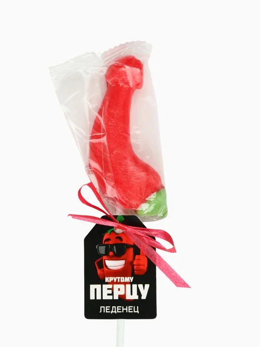 Фабрика страсти Леденец "Крутому перцу", вкус клубника, 18+, вариант, фото 5