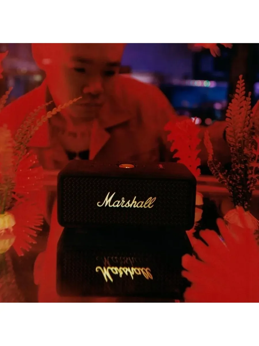 MARSHALL Колонка беспроводная Emberton III черный золотистый 20W 2.0