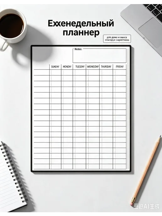 Доска объявлений формата А3 с возможностью перезаписи30*43, 30x43