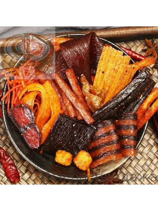 40 штук соевое мясо набор латяо сладкое азиатские снеки к пи, вариант, фото 7