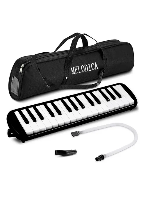 Нет бренда Портативная мелодика Melodica B111 для детей Черный, черный, черный, фото 6