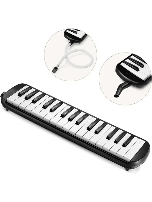 Нет бренда Портативная мелодика Melodica B111 для детей Черный, черный, черный, фото 7