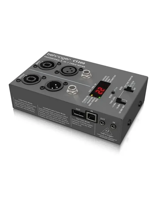 Behringer CT200 Тестер для кабеля, вариант, фото 2