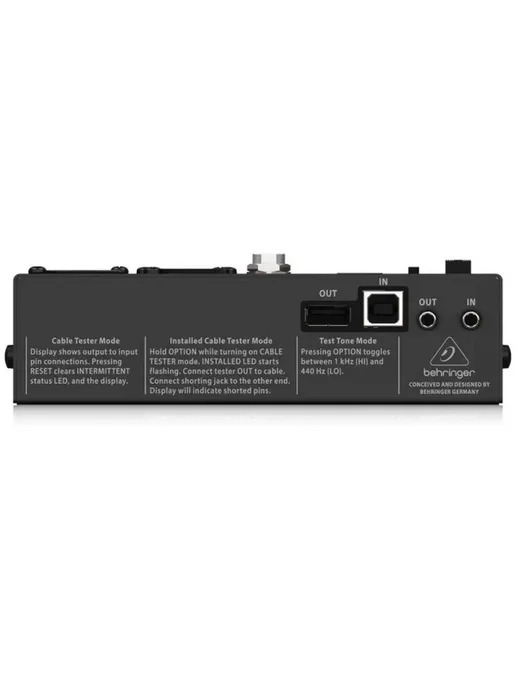 Behringer CT200 Тестер для кабеля, вариант, фото 4