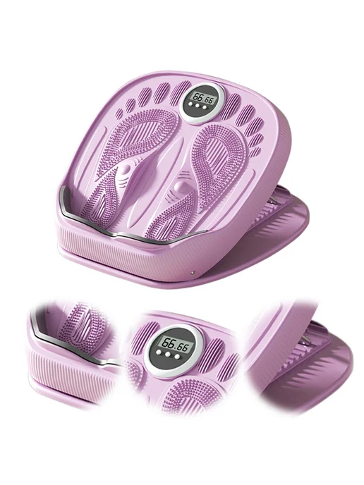 Мультиголовной коврик для растяжки, таймер, purple, фиолетовый, фото 5