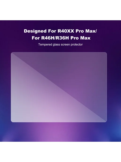 Стекло для R40XXProMax R46H R36H геймконсоли, прочное, вариант, фото 4