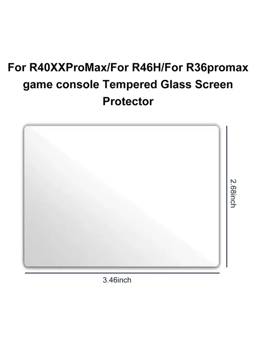 Стекло для R40XXProMax R46H R36H геймконсоли, прочное, вариант, фото 7