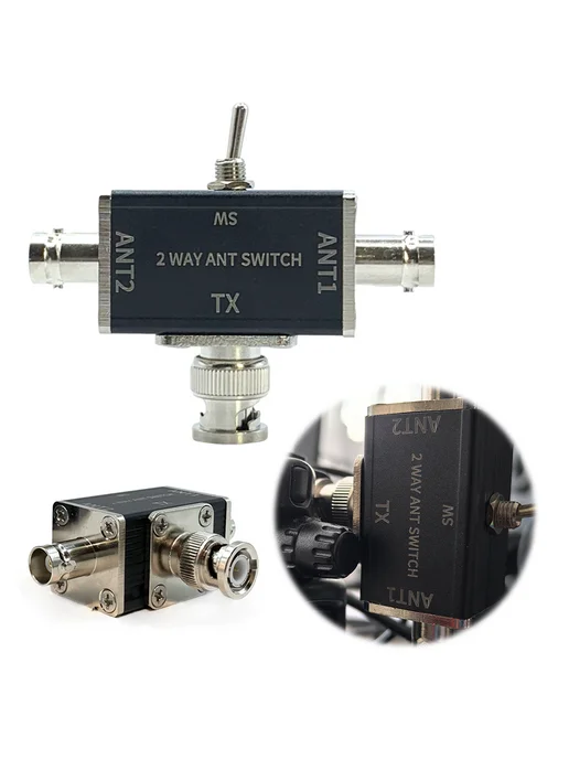 2-Way CB HAM антенный коммутатор 100W 0-50МГц для RKE BCH, 100 Вт, фото 5