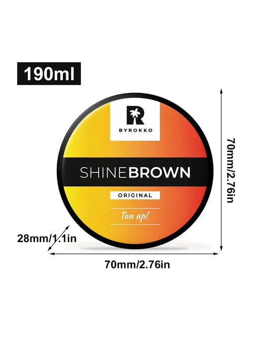 Крем для быстрого загара 190мл для Sunbeds, Shine Brown, 190 мл, фото 6
