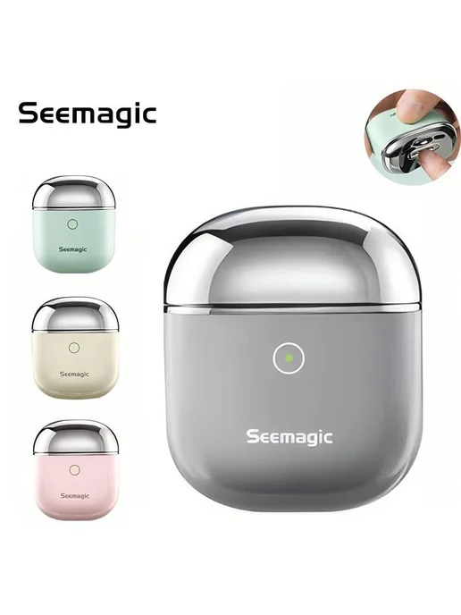 Seemagic Автоматический электротриммер для ногтей Premium gr, серый, фото 2