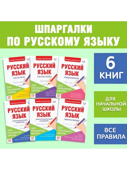 Практичные шпаргалки для начальной школы, вариант