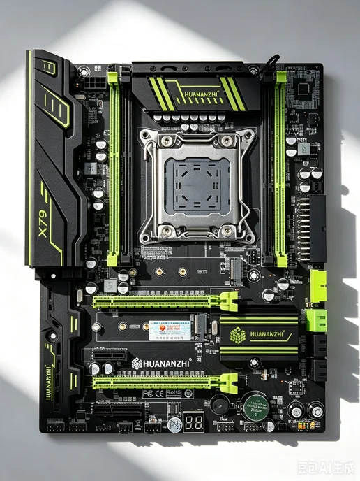 Huananzhi Материнская плата X79‑Deluxe LGA2011, DDR3 4‑канал, вариант, фото 3