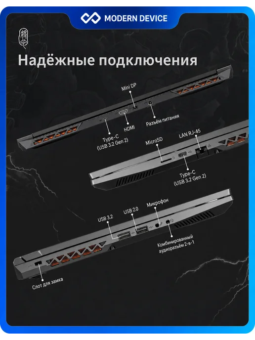 Colorful Ноутбук игровой X15 XS-HE55016512B-1EAA (A10207000035), серый, фото 8