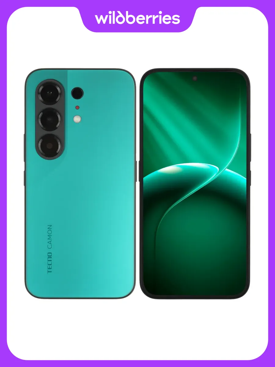 Мобильный телефон CAMON 50 (CN5) 256+12 GB Malachite Green TECNO 1401326067 купить за 42 095 ₽ в интернет‑магазине Wildberries